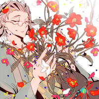 花鳥風月扇画像